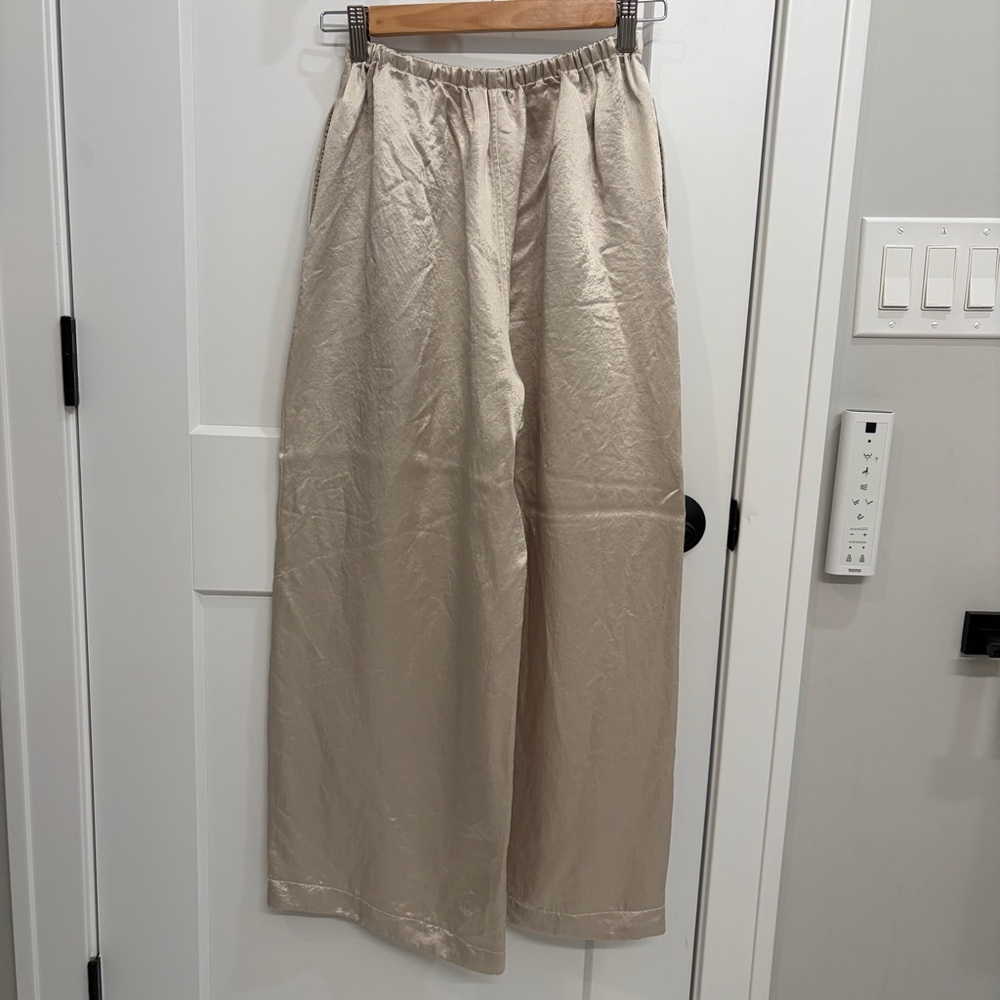 Euc Solid & Striped X Sofia Richie Grainge Satin … - image 5